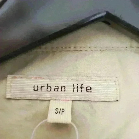 Urban life fitted cotton short sleeve safari jacket size small - Picture 4 of 5